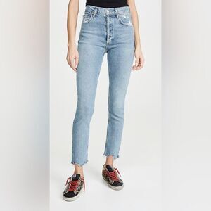 AGOLDE Nico High Rise Slim Fit Jeans